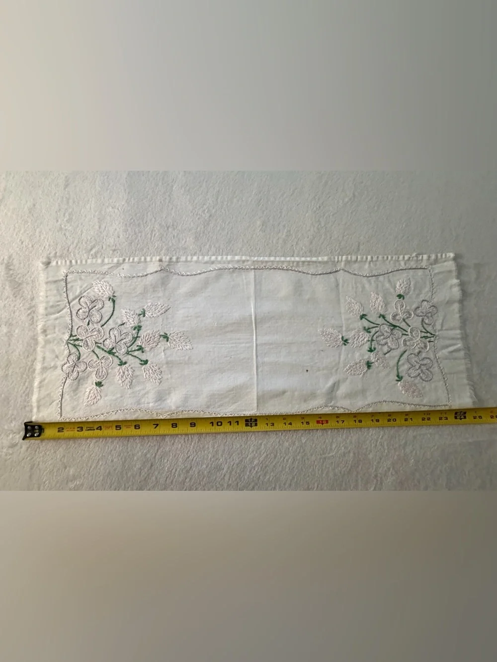Vintage Antique Embroidered Table Covers Runners Lot of 3